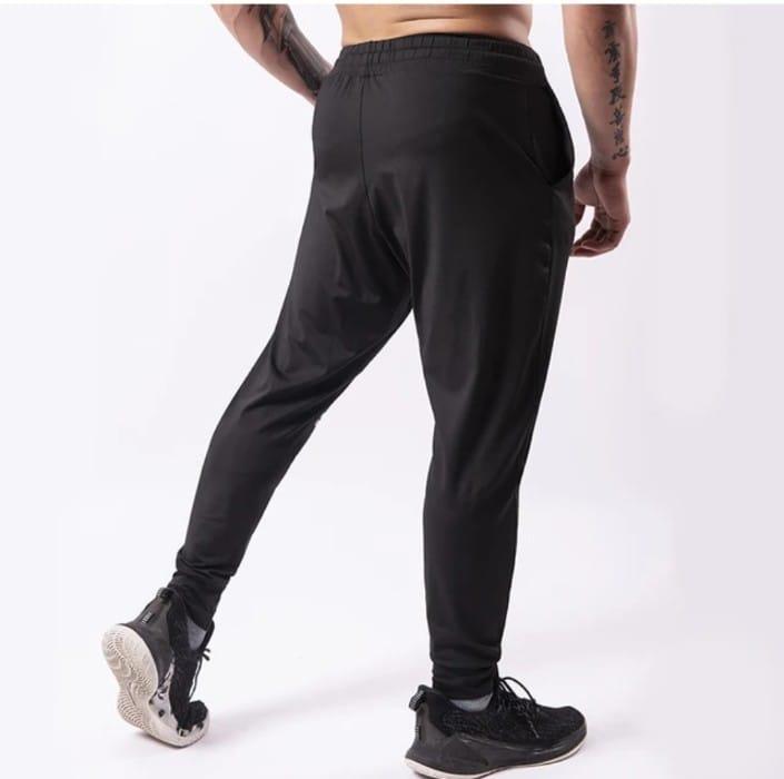 Men Cotton Printed Markhor Track Suit Black Slim Fit